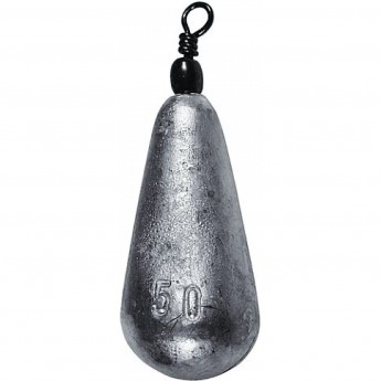 Грузило свинцовое SALMO Конус с вертлюгой 100г